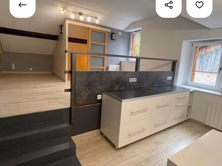 loue studio t1 bis meublé de 40 m2 aux hôpitaux neufs proche de la frontière suisse