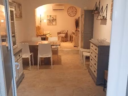 appartement meublé en rdc