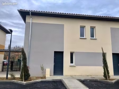 maison t3 récente avec jardin – 2 parkings – proche métro c labège
