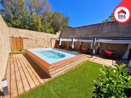 investissement clé en main : immeuble de rapport mixte à saint-chinian