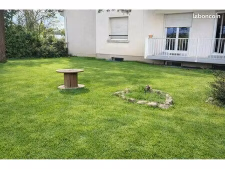 location appartement t4 + jardin + cave + garage