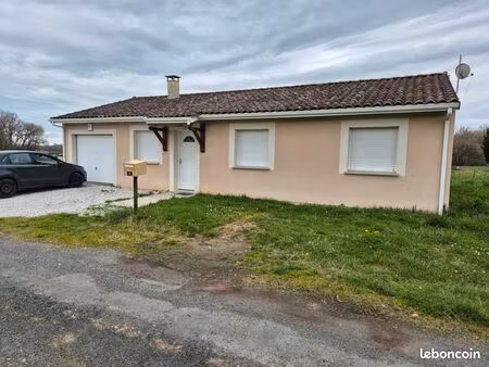 maison t4 _3 chambres _garage _terrain clos 847 m2 _terrasse _fibre