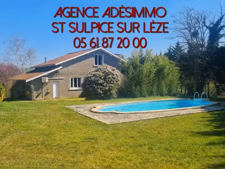vente villa 5 pièces 132 m² à saint-sulpice-sur-lèze (31410)  239 500 €