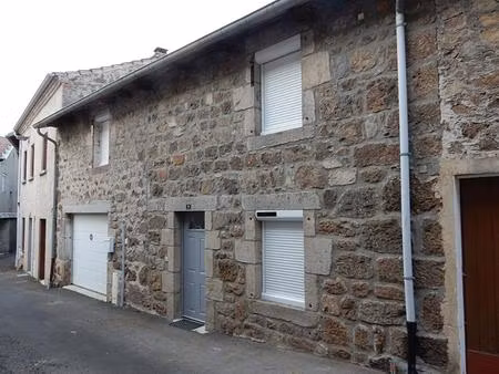 montfaucon en velay 43290 maison de village 63 m² 2 chambres garage cave sur 425m² de terr