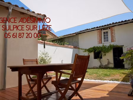 vente maison 7 pièces 183 m² à saint-sulpice-sur-lèze (31410)  285 000 €