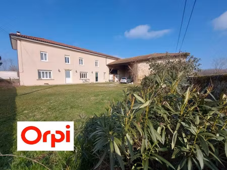 vente maison 6 pièces 173 m² à bougé-chambalud (38150)  319 000 €