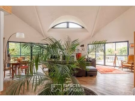 maison d'architecte contemporaine qui dialogue avec la nature