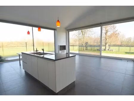 moderne gelijkvoerse woning in bellegem
