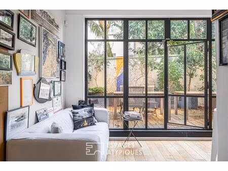 maison industrielle avec terrasse  quartier des peupliers