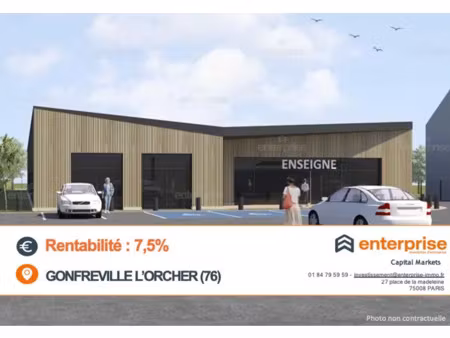 opportunité d’investissement – gonfreville-l’orcher - enseigne nationale