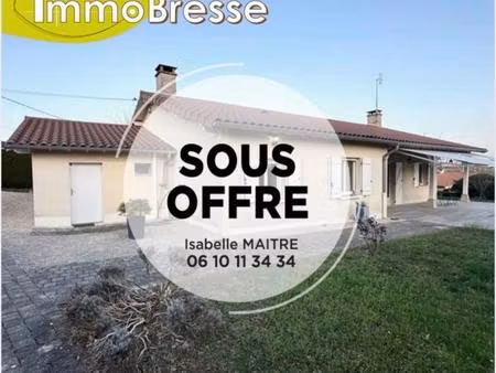 maison de plain-pied - 146 m² - montrevel