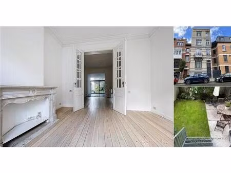 duplex à vendre avec terrasse et jardin   ixelles (rbv42954)