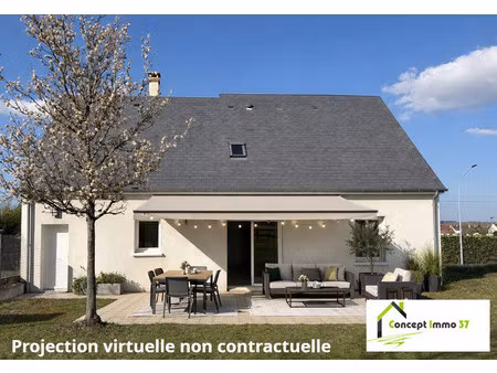 maison familiale avec beau jardin à montlouis sur loire