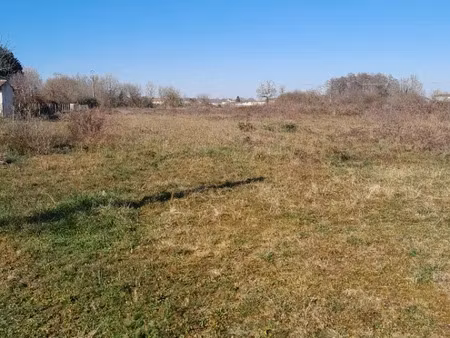 vente terrain 450 m² loupes (33370)