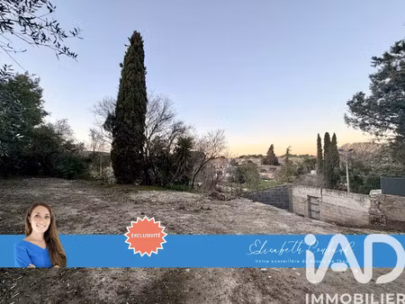 vente terrain 620 m² poussan (34560)