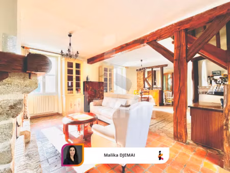 maison 3 chambres de caractère en pierre : l'authenticité à