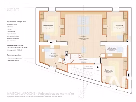 vente appartement 3 pièces