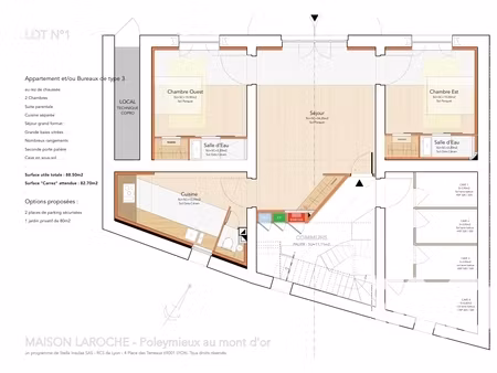 vente appartement 3 pièces