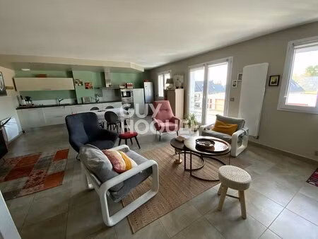 saint-nazaire - duplex- 74m² - garage - cave