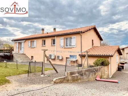 dans lotissement de campagne  pavillon de 1998 indépendant  garages  terrasse et terrain.