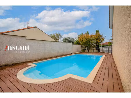 exclusivité - maison meyzieu t4 - terrain 625m2 et piscine