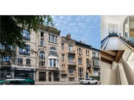 immeuble de rapport à vendre avec jardin et 6 chambres   ixelles (rbv42946)
