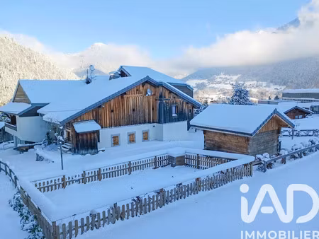 vente chalet 4 pièces 195 m² à saint-jean-d'aulps (74430)  595 000 €