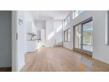 appartement 2 chambres + terrasse + cave + parking ext.