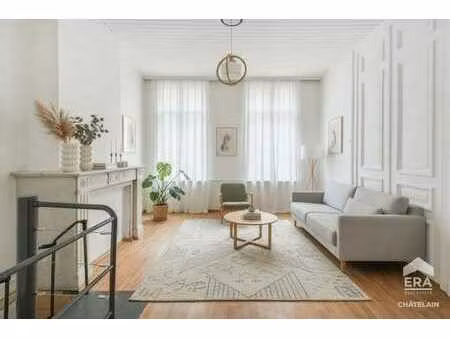 appartement 1 chambre avec beau jardin à vendre à schaerbeek