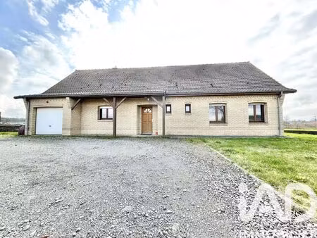 vente maison 6 pièces 110 m² wavrans-sur-l’aa (62380)