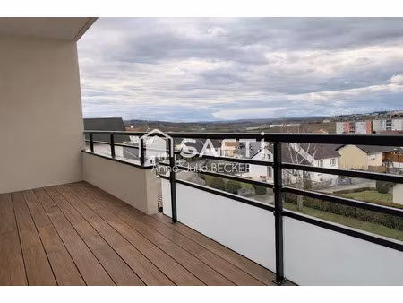 vente appartement 4 pièces 89 m² à valmont (57730)  139 000 €