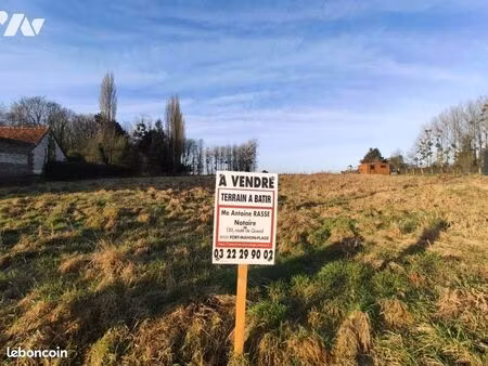 terrain 1025 m² argoules