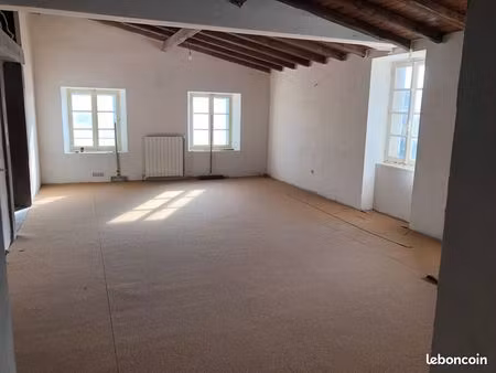 immense bâti ancien avec jardin dans village très sympathique