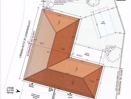 terrain avec permis de construire