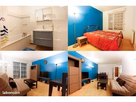 t2 meublé 45m² - achères - rer a à 3 min à pied