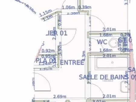 appartement 3 pièces 73 m²