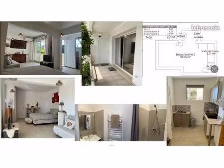 studio meuble dasn villa (dispo mars/avril/mai/juin) tout compris – apl