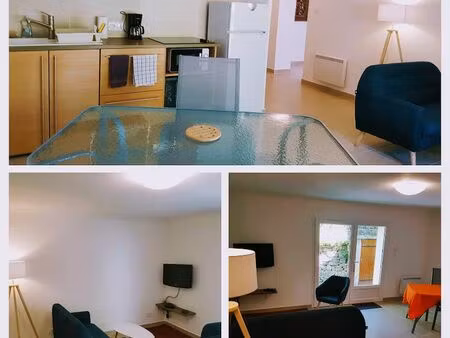 bas de villa meublé de type 2 avec extérieur