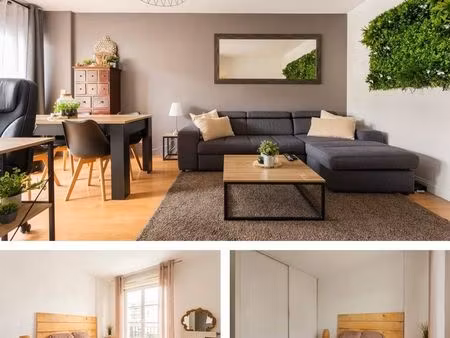 t2 meublé 55m2 avec parking et terrasse - chartrons