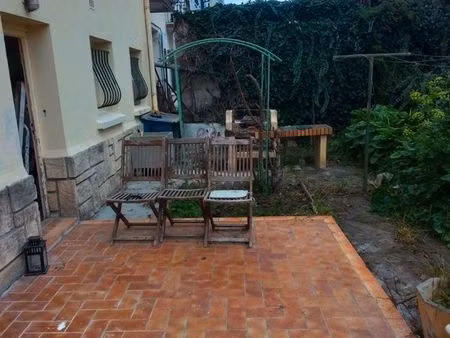 loue au mois studio avec jardin