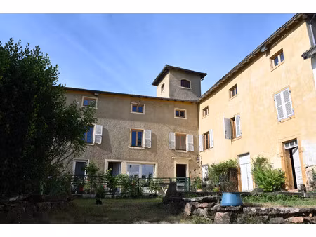 vente maison 9 pièces 200 m² bessenay (69690)