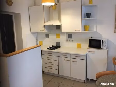 loue f1 meublé belley centre