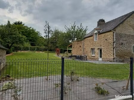 maison 3 chambres terrain clos