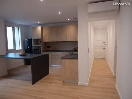 appartement 3 pièces rénové avec loggias