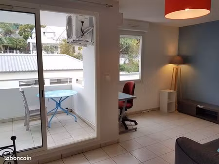 appartement f1 - résidence sécurisée avec piscine - bellepierre