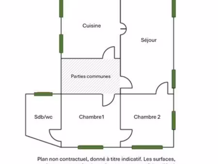 oletta centre – t4 82 m² – vue montagnes – fort potentiel