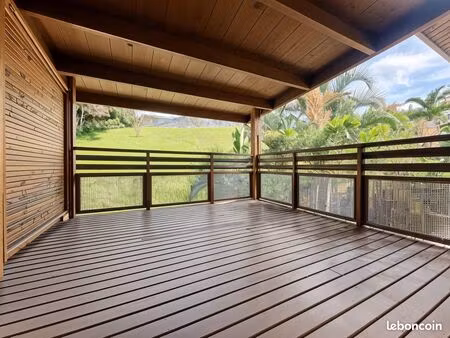 appartement f3 au dernier étage  varangue  vue dégagée