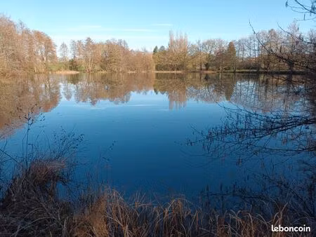 etang de + d' 1ha pour pêche et loisirs