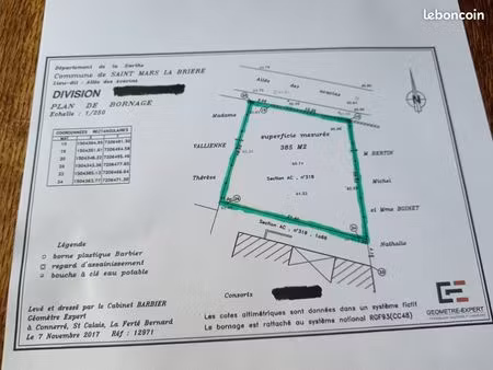 terrain constructible