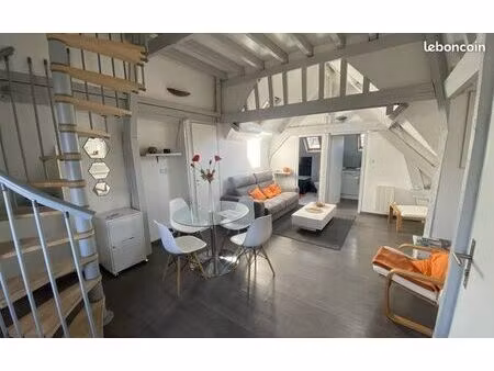 vends studio de charme normandie bord de mer  fécamp proche yport et etretat